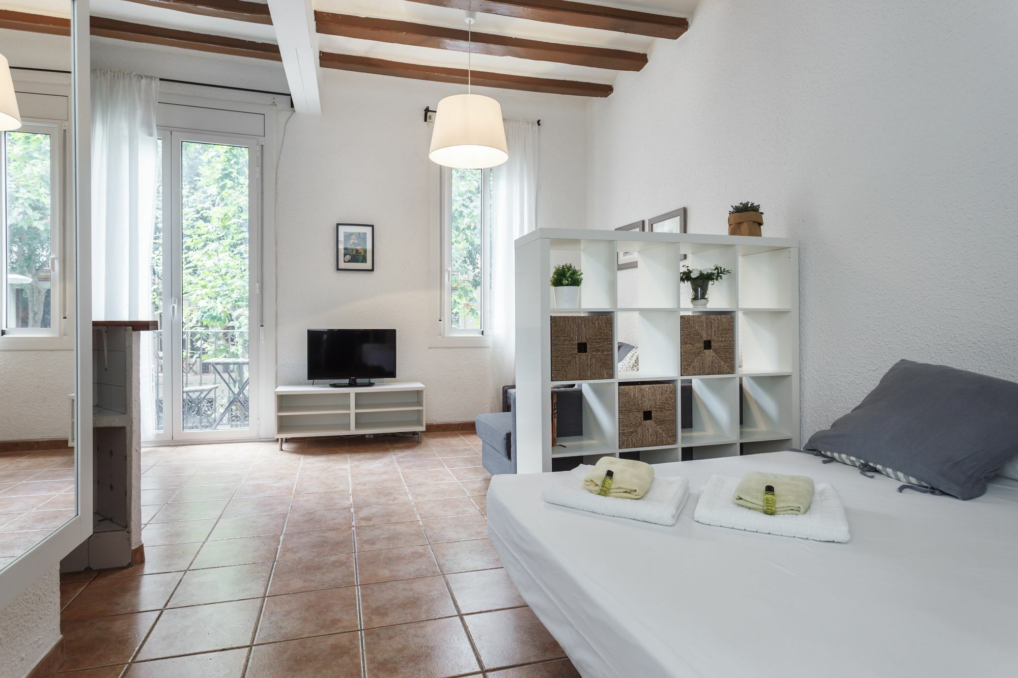 Flateli Borrell Apartment Barcelona Bagian luar foto